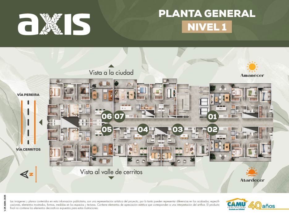 AXIS- Apartamentos