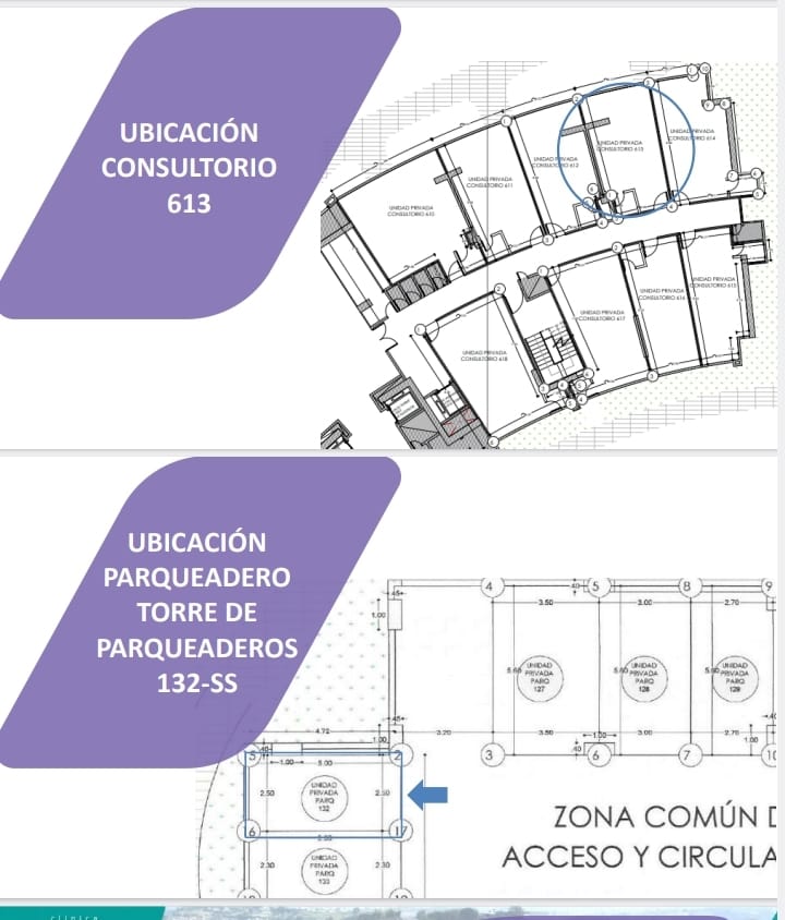Consultorio para Venta en Clínica Central del Eje 