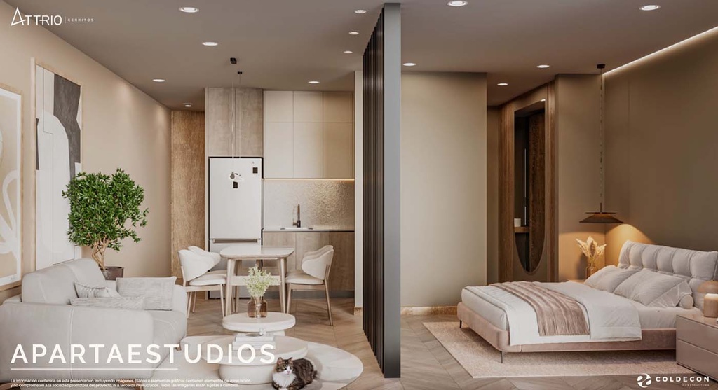 ATTRIO- Apartaestudios