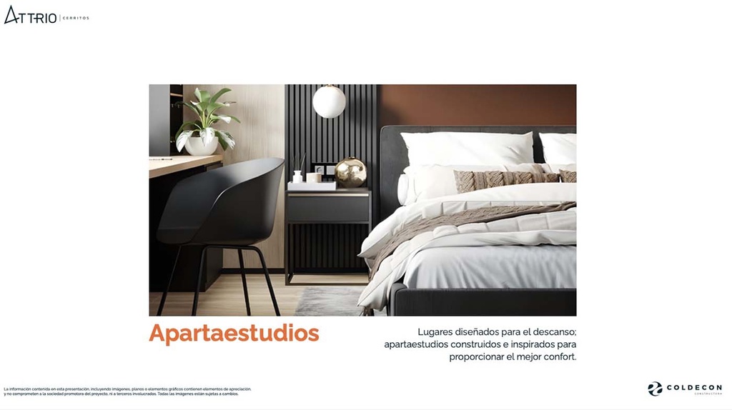 ATTRIO- Apartaestudios