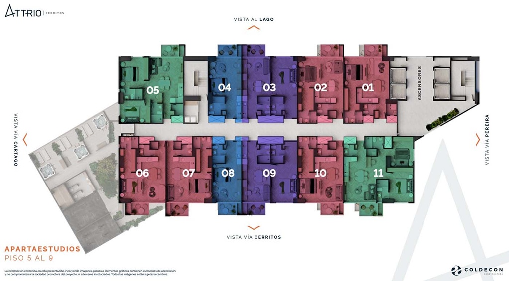 ATTRIO- Apartaestudios