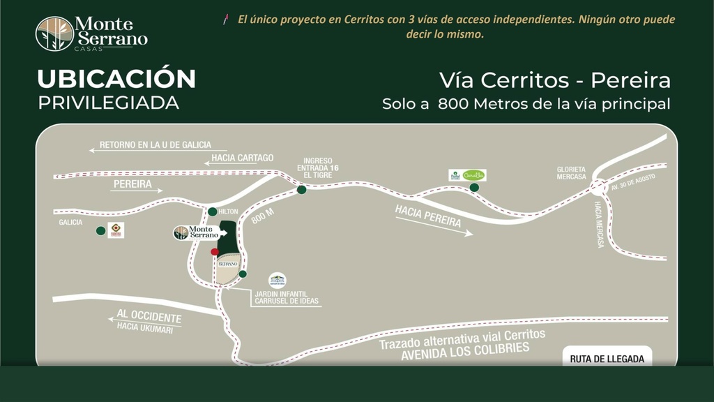 MONTESERRANO- Casas Campestres