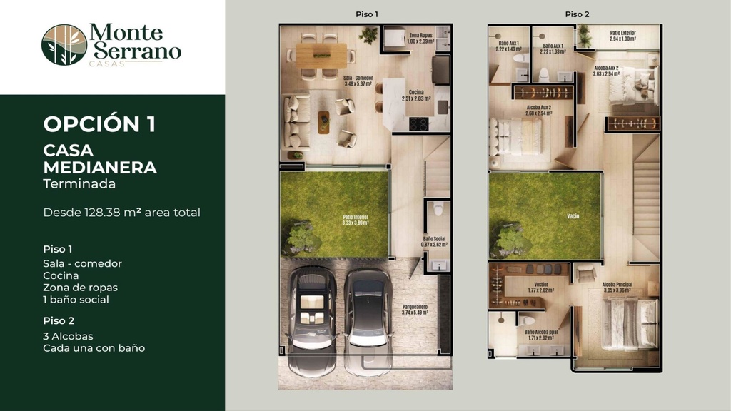 MONTESERRANO- Casas Campestres
