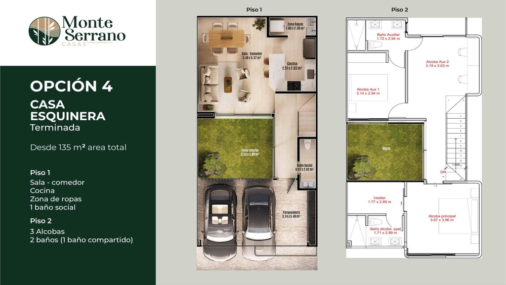 MONTESERRANO- Casas Campestres