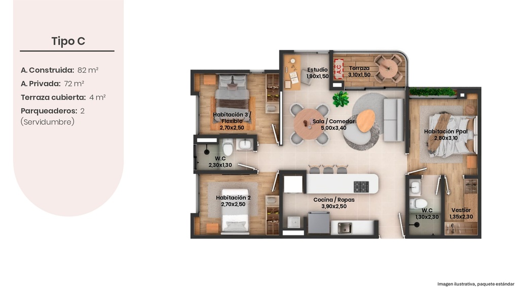 ZENDA - Apartamentos en Cerritos