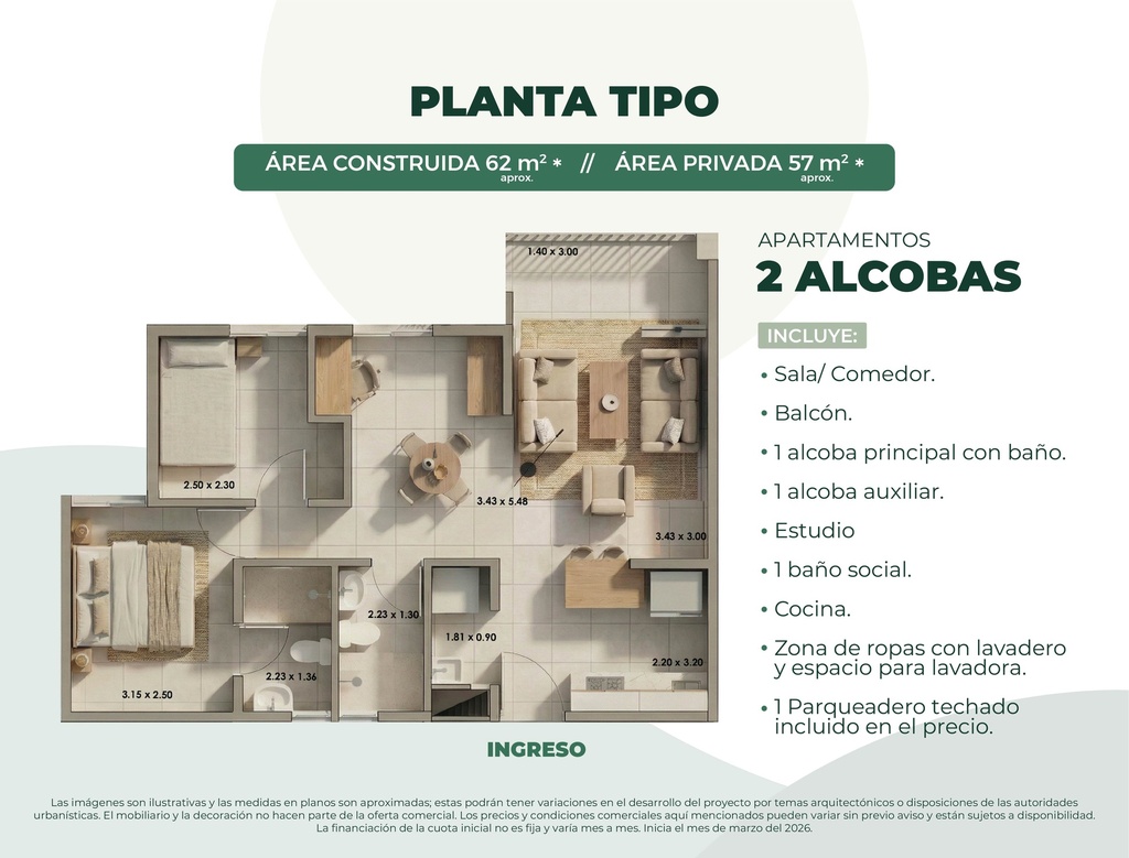 BELA VISTA - Apartamentos en Samaria