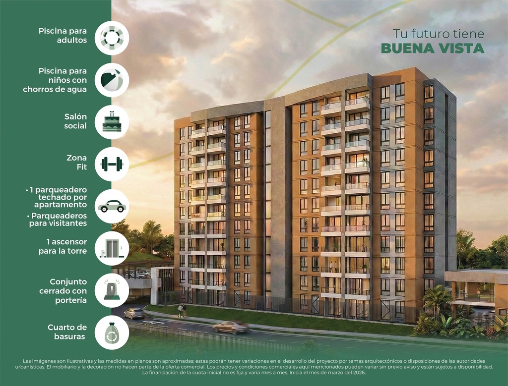 BELA VISTA - Apartamentos en Samaria