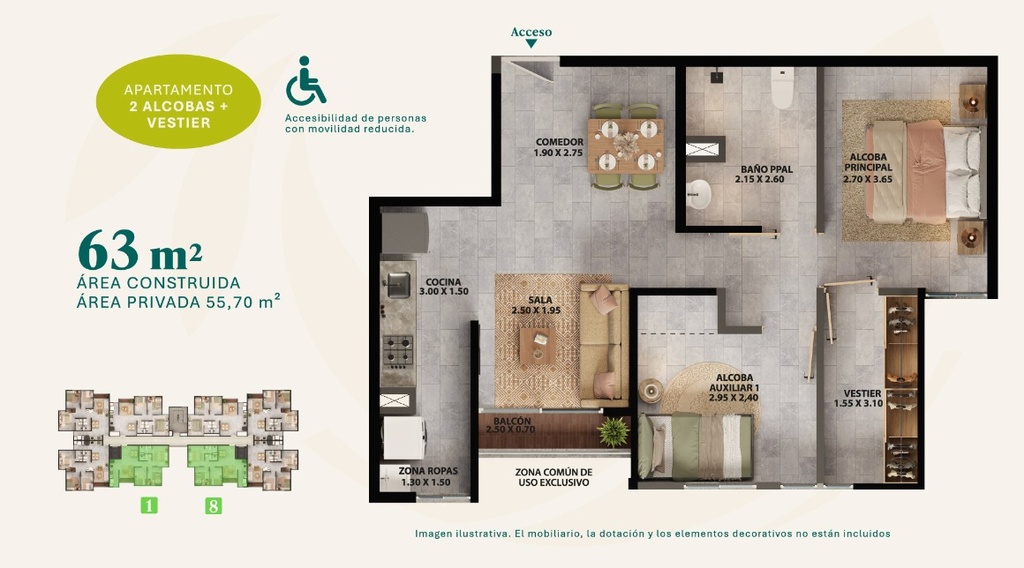 SENDEROS DE CERRITOS - Apartamentos