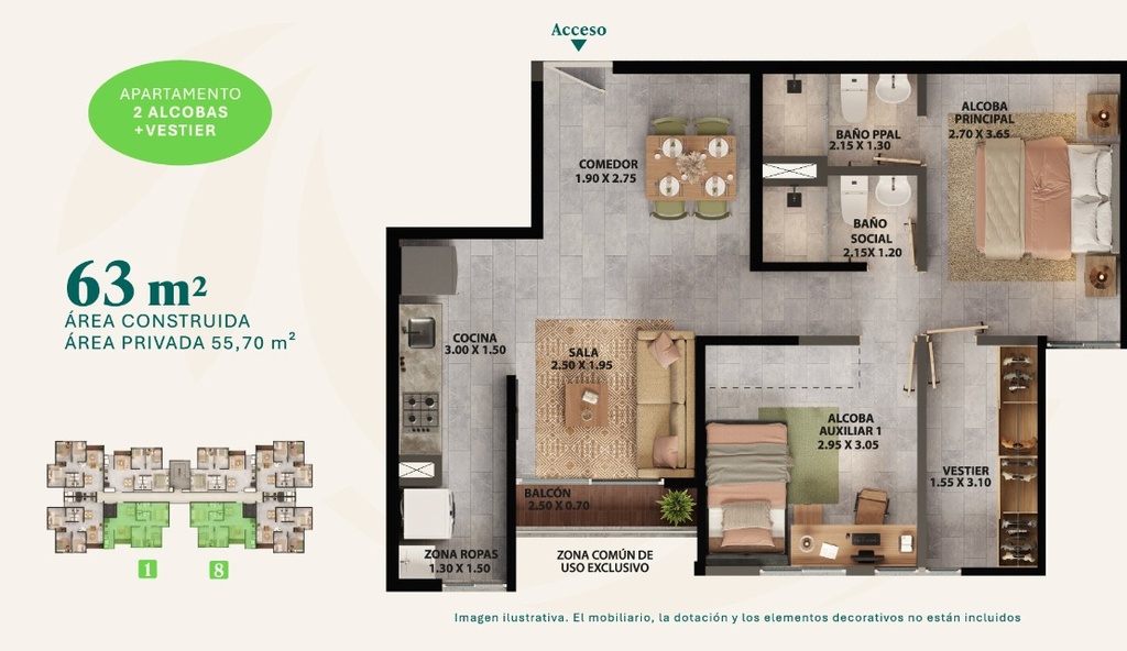 SENDEROS DE CERRITOS - Apartamentos