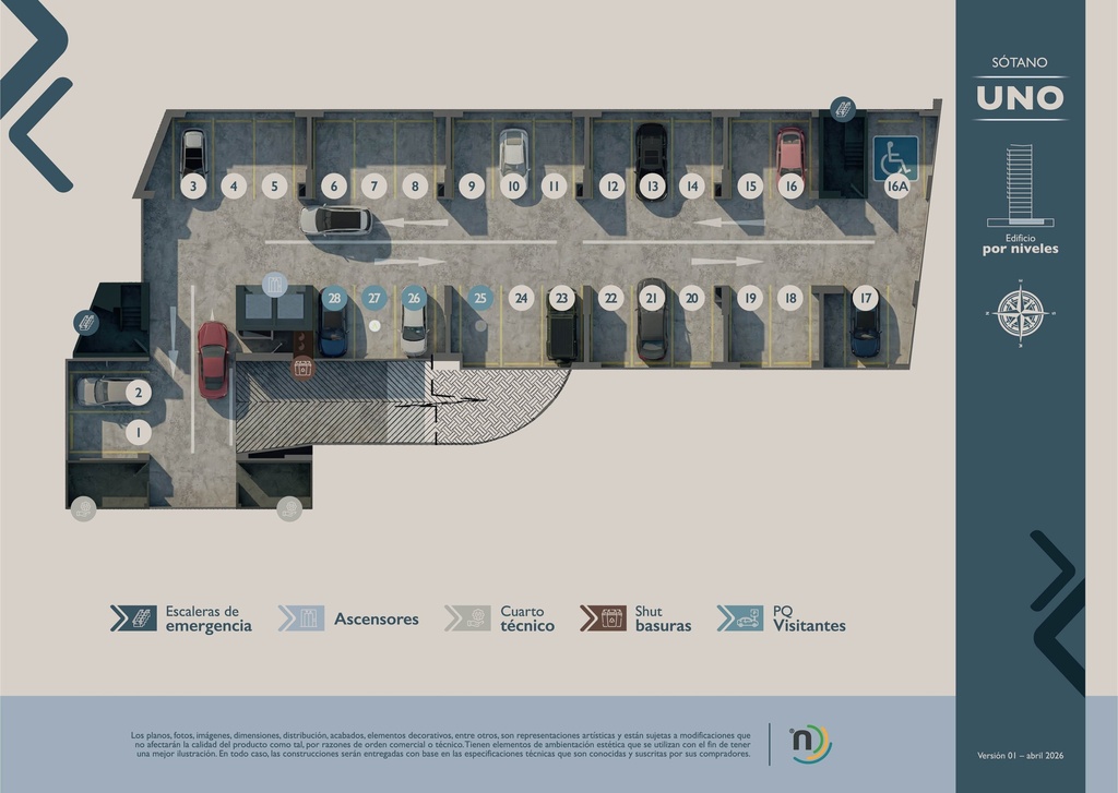 NEXO 14 - Apartamentos en Álamos