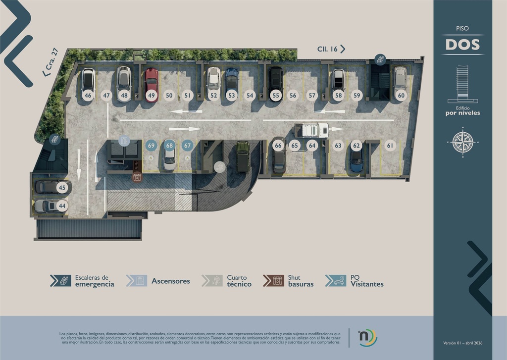 NEXO 14 - Apartamentos en Álamos