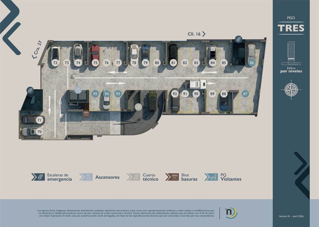 NEXO 14 - Apartamentos en Álamos