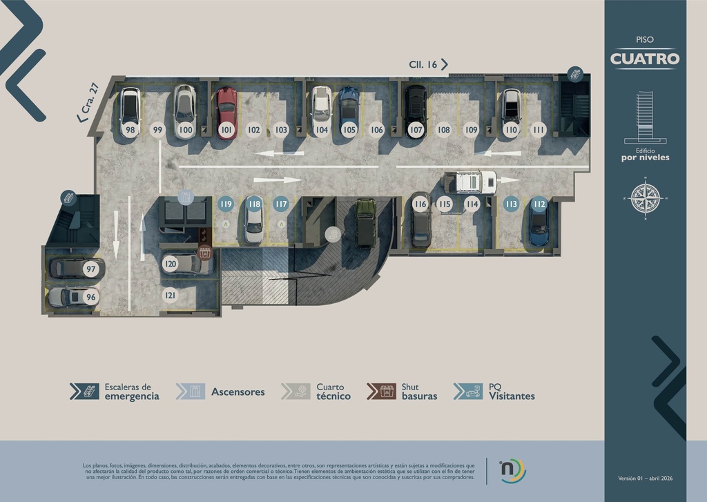 NEXO 14 - Apartamentos en Álamos