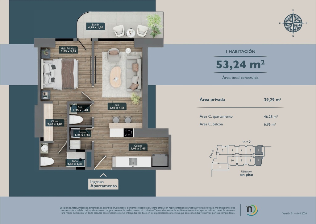 NEXO 14 - Apartamentos en Álamos