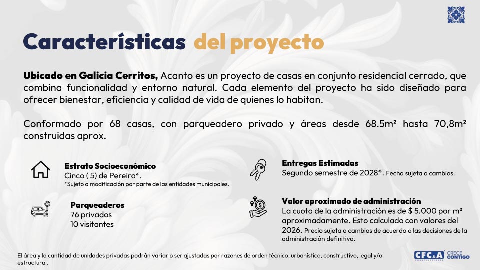 ACANTO - Casas Campestres en Cerritos, Galicia