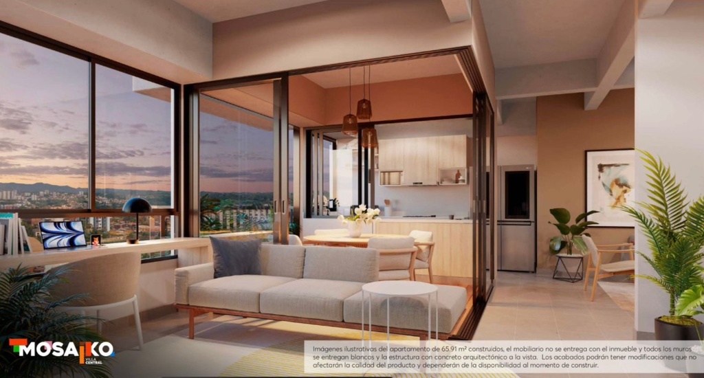 Apartamento para la venta en Mosaiko- Av 30 de Agosto