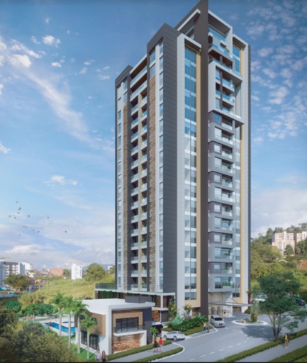 [1083] Apartaestudio para renta Viventi Pinares Pereira